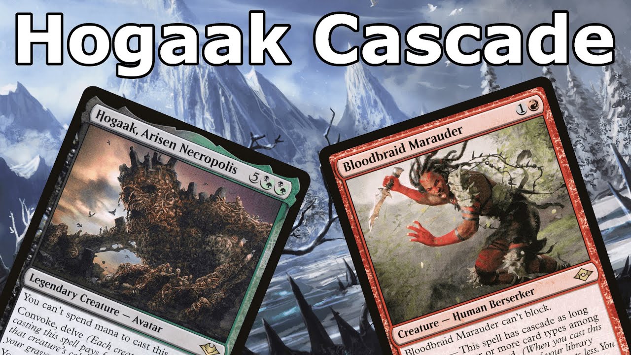 THIS CASCADE DECK IS WILD!  Hogaak Jund Mill Cascade (Legacy MTG)