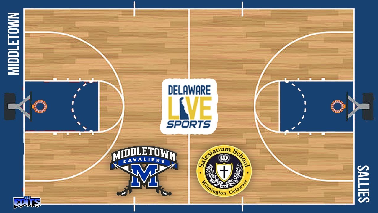 Salesianum visits Middletown Boys Basketball LIVE from Middletown