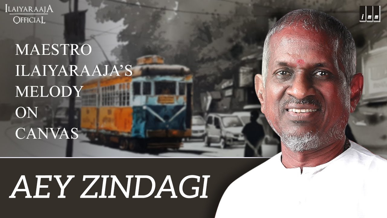 Aey Zindagi On Canvas Painting | Maestro Ilaiyaraaja's Melody On Canvas | Ilaiyaraaja Official