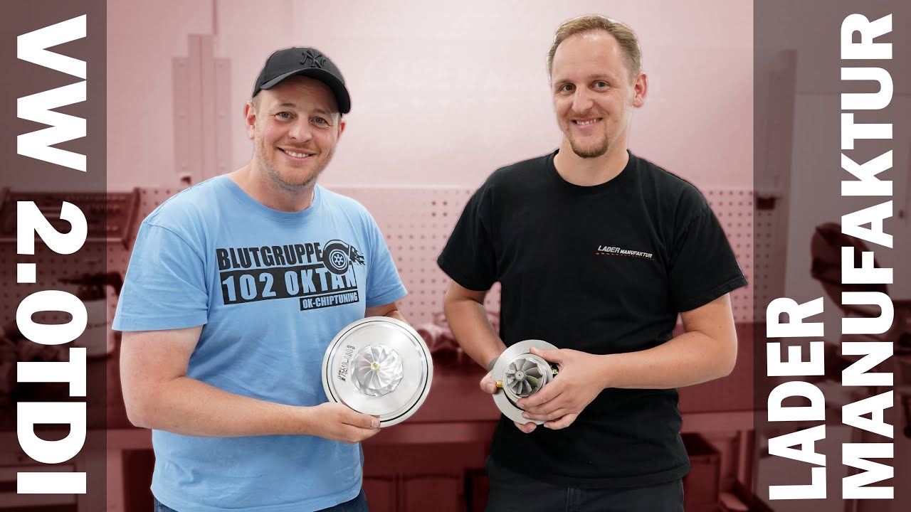 OK-Chiptuning - Neuer Turbo für den VW T5 2.0TDI Biturbo CFCA von der Ladermanufaktur