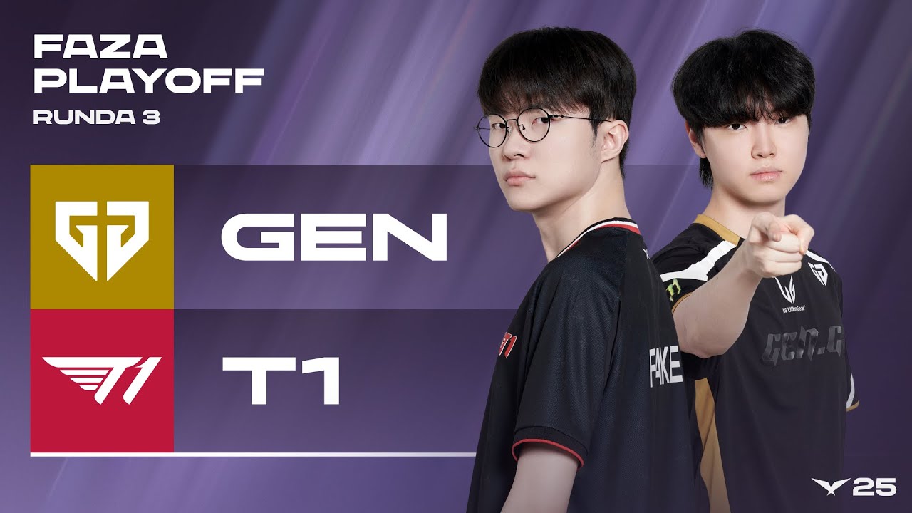 T1 vs GENG | LCK 2025 Finały Sezonu | Mecz o Fazę Gł&oacute;wną Worlds | #LeagueOfLegends #LCK