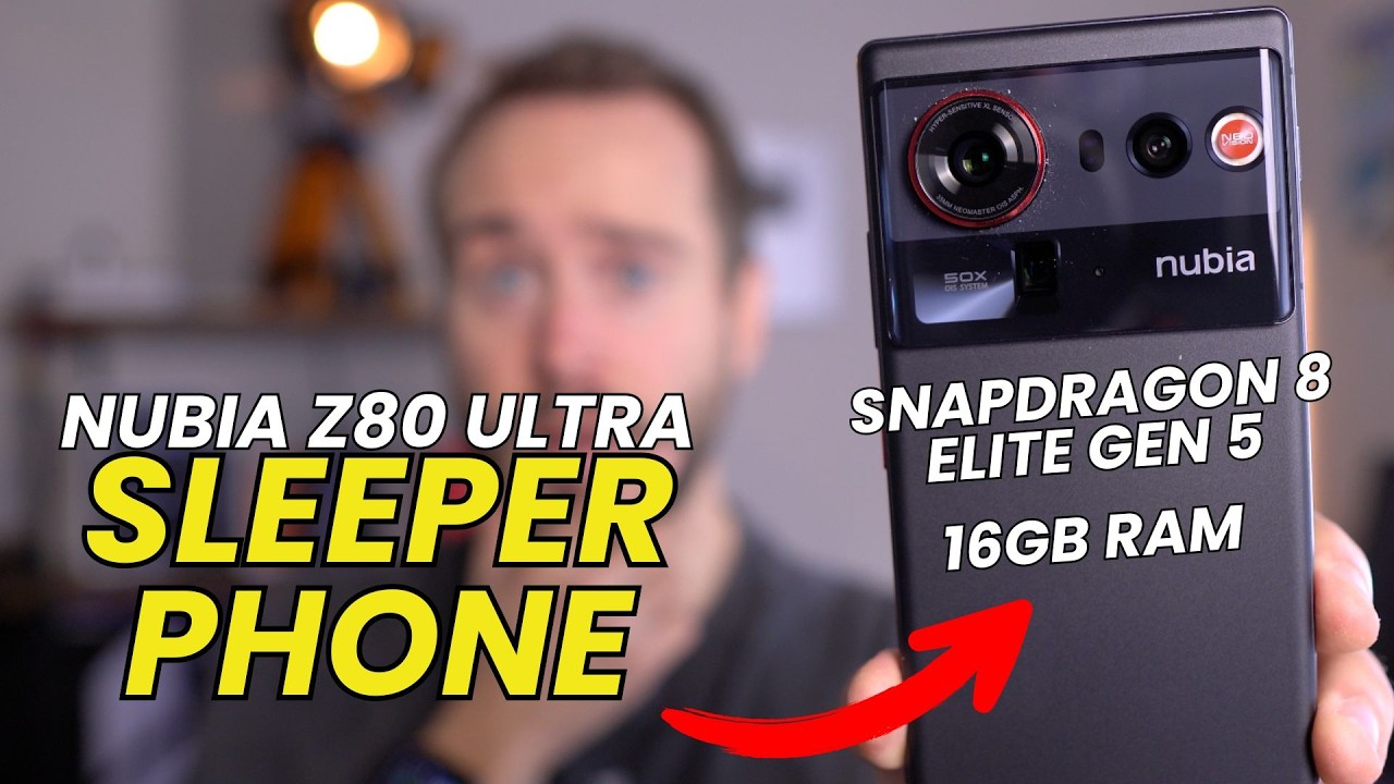 Nubia Z80 Ultra! The NEW Flagship Killer? | Snapdragon 8 Elite Gen 5 | 7200mAh Battery | 35mm Camera