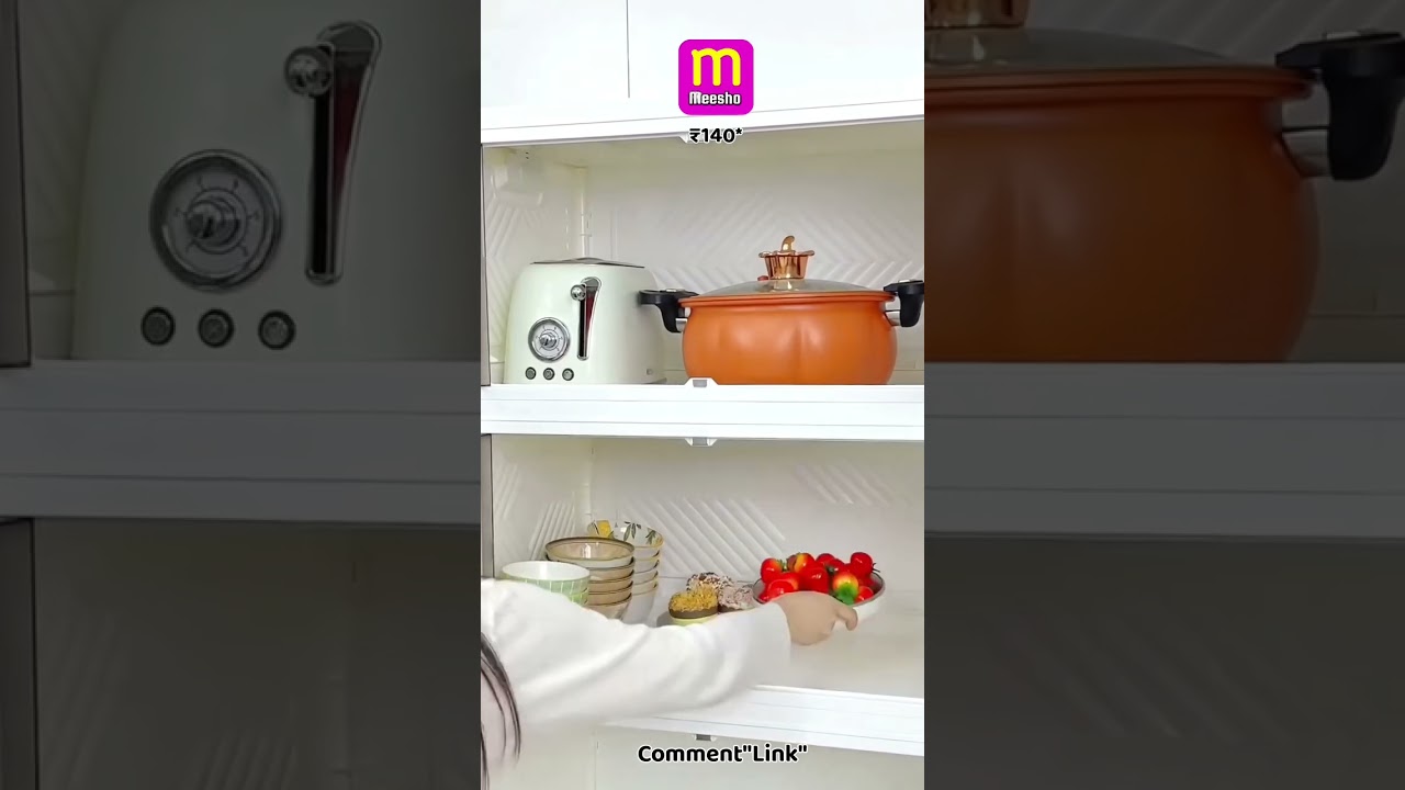 Plastic Kitchen storage cabinet | meesho finds | shorts #meesho #shorts