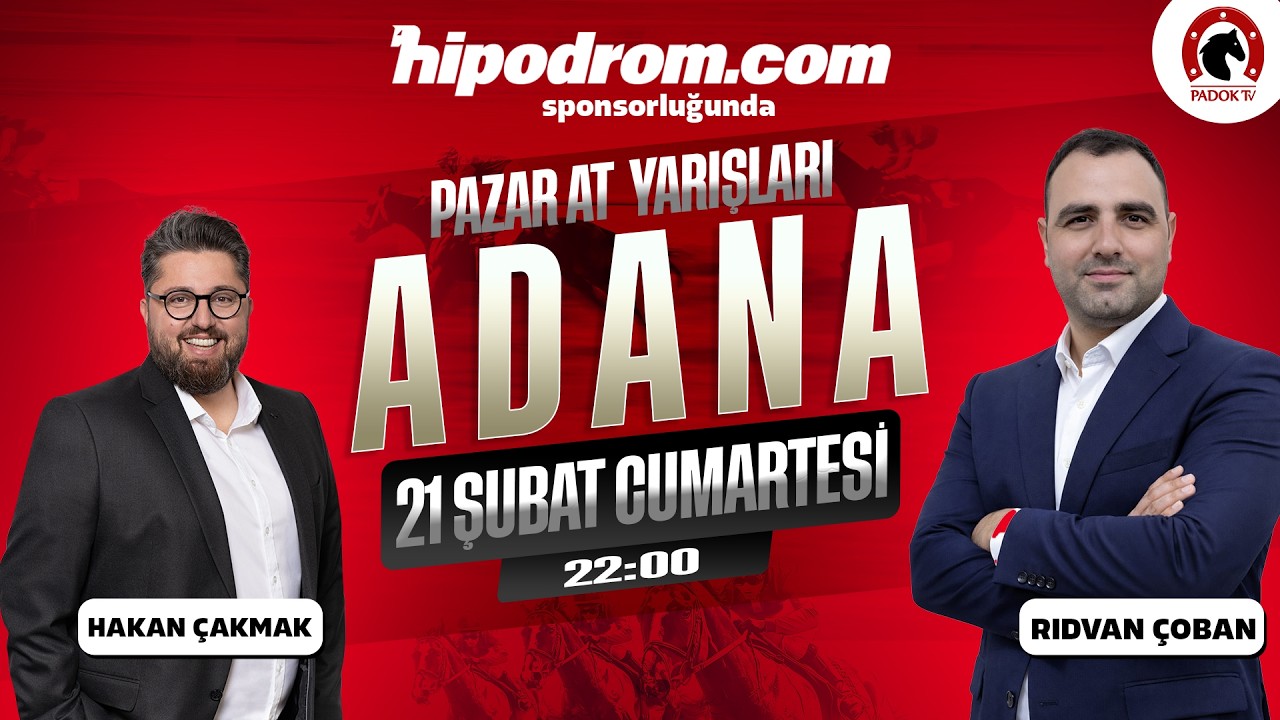 22 Şubat 2026 // Adana At Yarışı Tahminleri // Hakan Çakmak - Rıdvan Çoban