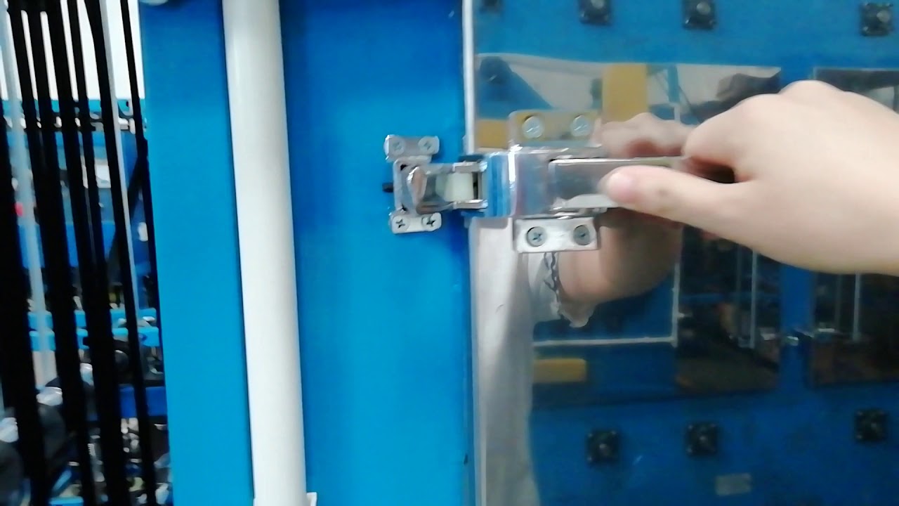 Nylon invisible zipper ironing machine