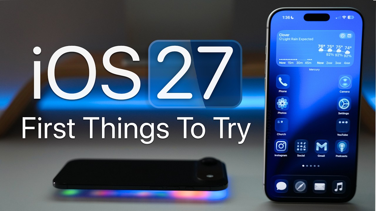 iOS 27 Public Beta Released! - First Things To Try