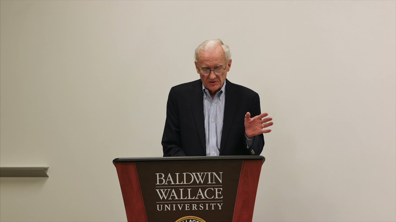 Thank You Note Project /Professor Glenn Blair speaks at Baldwin Wallace University December 3, 2018