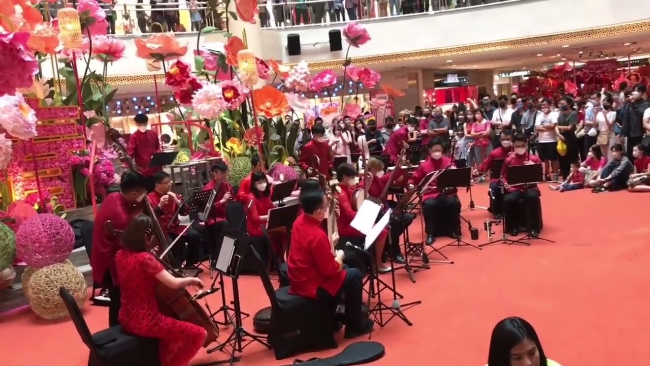 Mid Valley Shopping Mall 2023 CNY Chinese Orchestra Performance