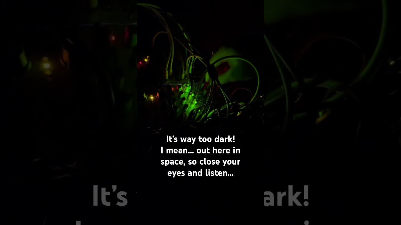 May be dark, but it&rsquo;s beautiful. #eurorack #eurorackambient #ambientmusic #electronicmusic #synth