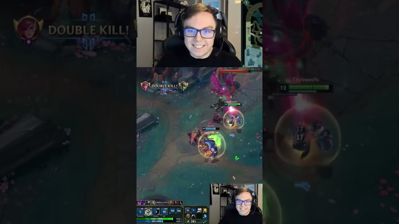 LETHALITY VI DOMINATION 💥 #shorts&nbsp;#leagueoflegends&nbsp;#thebausffs