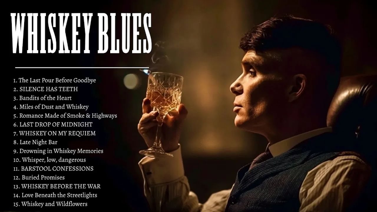 🥃 Relaxing Whiskey Blues | Smooth Slow Blues & Vintage Rock Ballads Mix