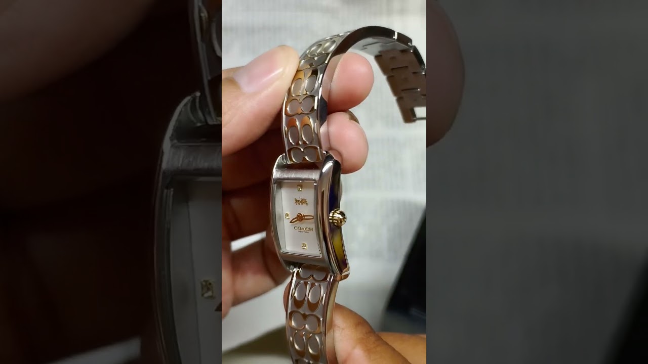 Coach Allie Bangle Bracelet Watch CA.131.7.14.1692