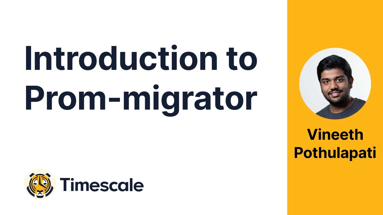 Intro to Prom-migrator: the universal Prometheus data migration tool 🔥