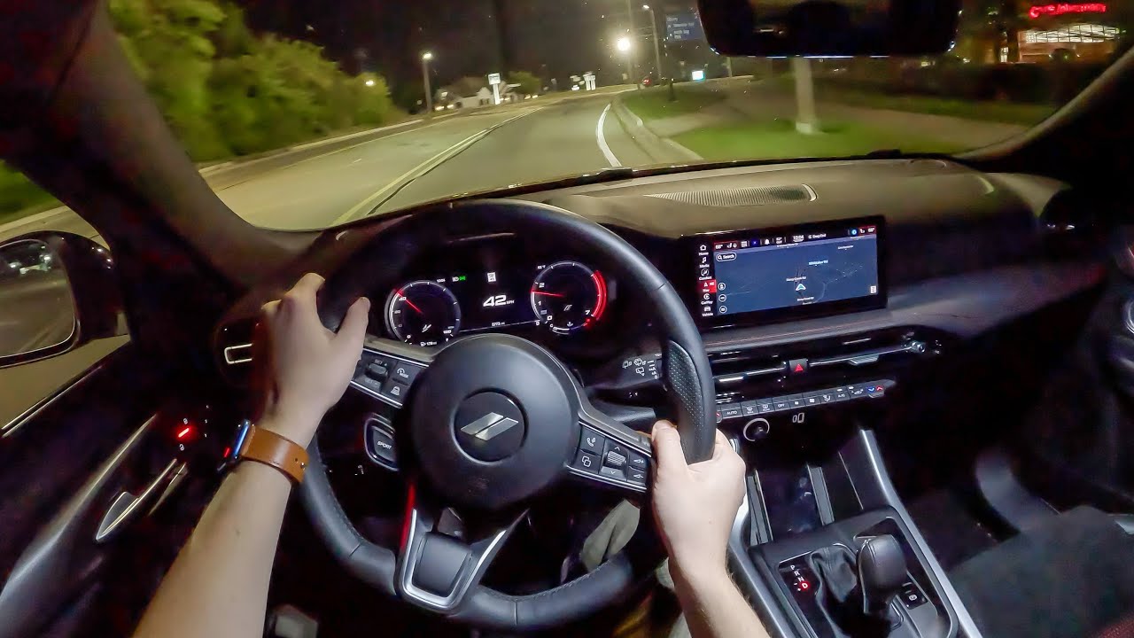 2023 Dodge Hornet GT Plus AWD - POV Night Drive (Binaural Audio)