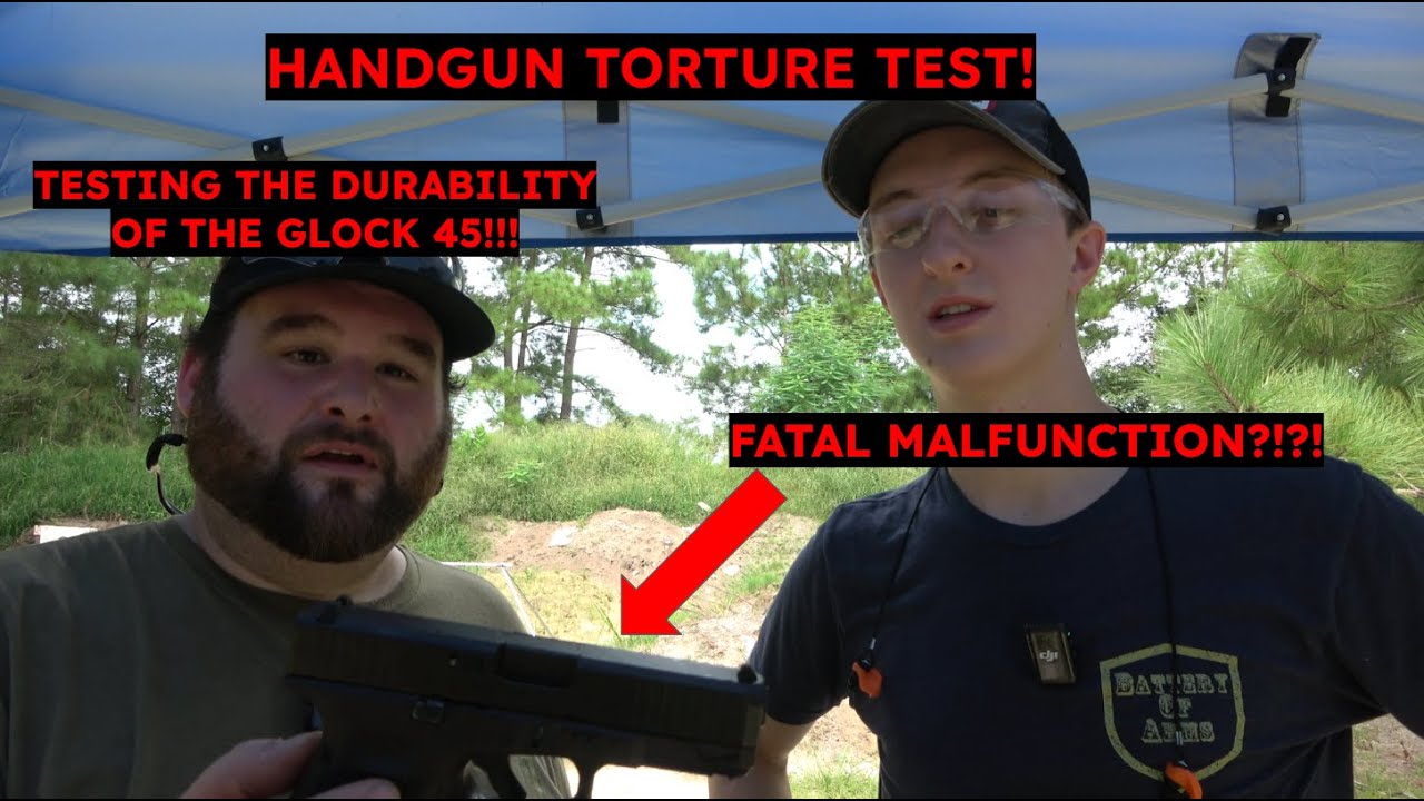 Just How Reliable Is The Glock 45?  I  Can We Get It To Fail?  I  Handgun Torture Test Ep1  I  BOA