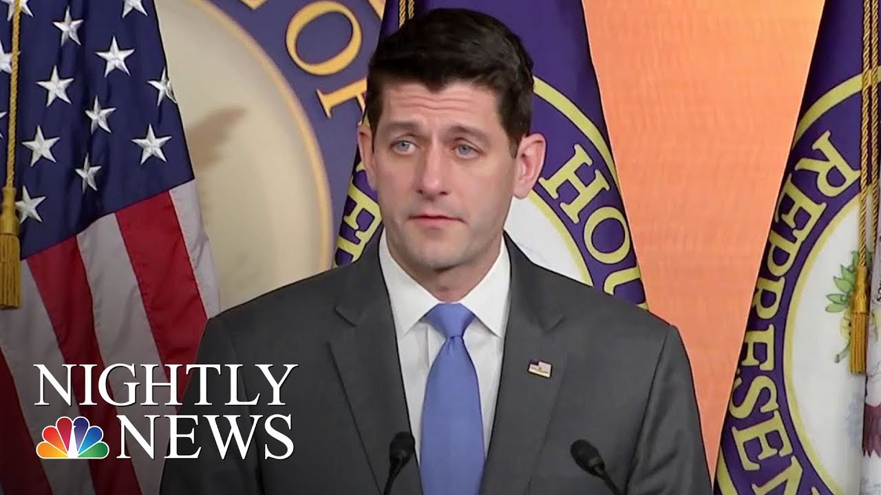 House Speaker Paul Ryan Won’t Seek Re-Election | NBC Nightly News