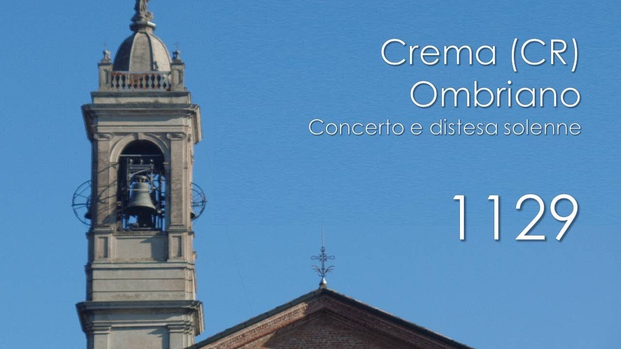 Le campane di Crema (CR) - quartiere Ombriano - Concerto e distesa a 9