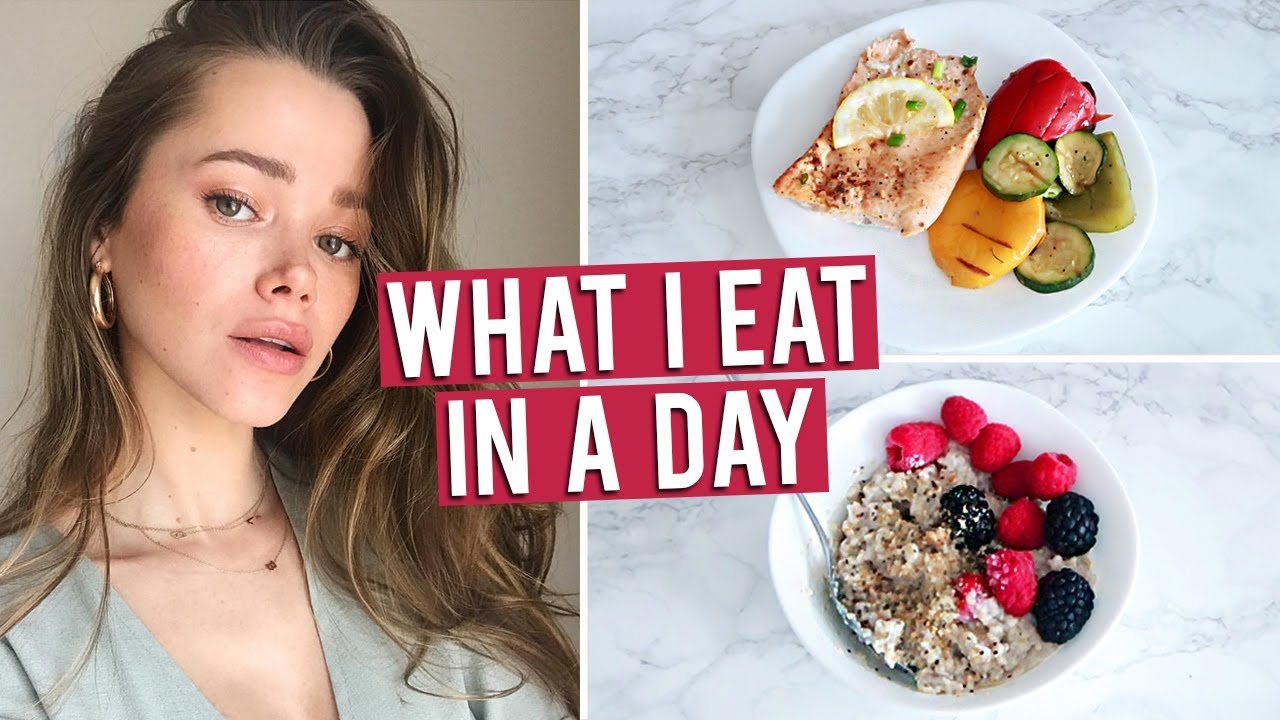 WHAT I EAT IN A DAY | Beautiful, Healthy Hair & Skin