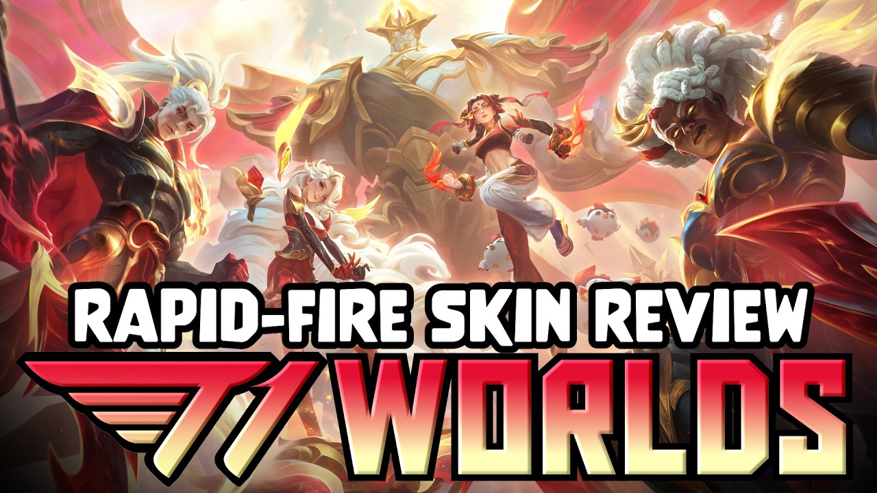 Rapid-Fire Skin Review: Guess Who T1 Worlds Again?