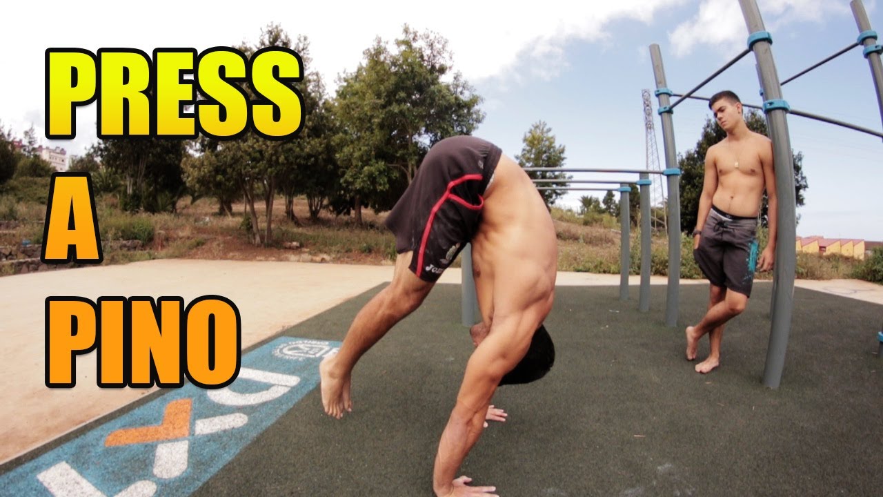 TUTORIAL DE PRESS A PINO - STREET WORKOUT