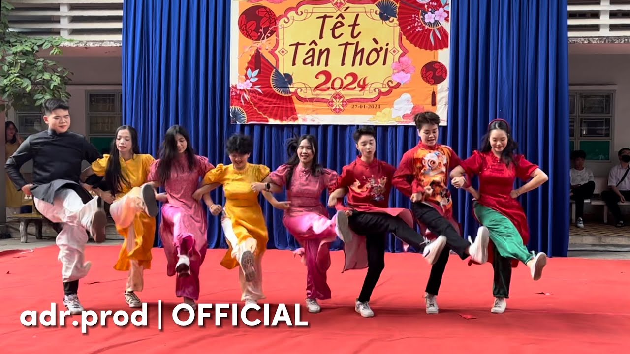 GIẢI NGHIỆP x TÒ TE TÍ (DANCE COVER) - LIPB x WREN EVANS | TẾT TÂN THỜI 2024 - THPT GÒ VẤP