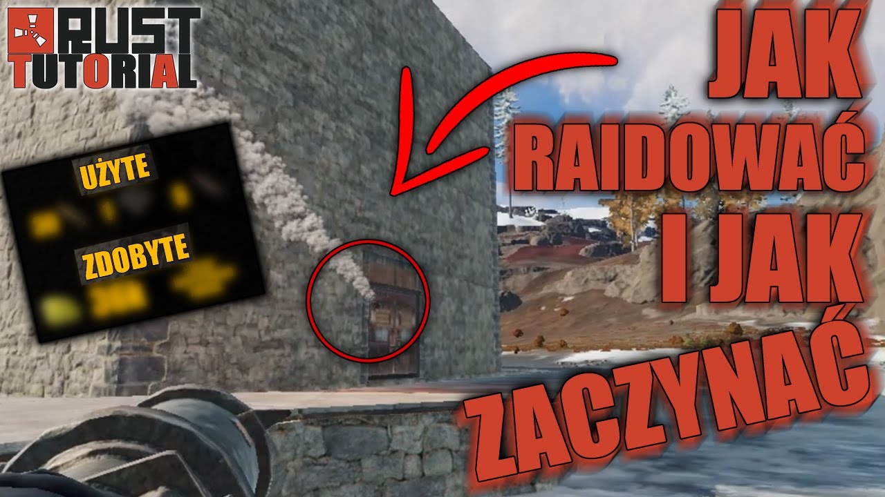 Rust - Jak Raidować czyli Nasza Taktyka na Start [rust pl]