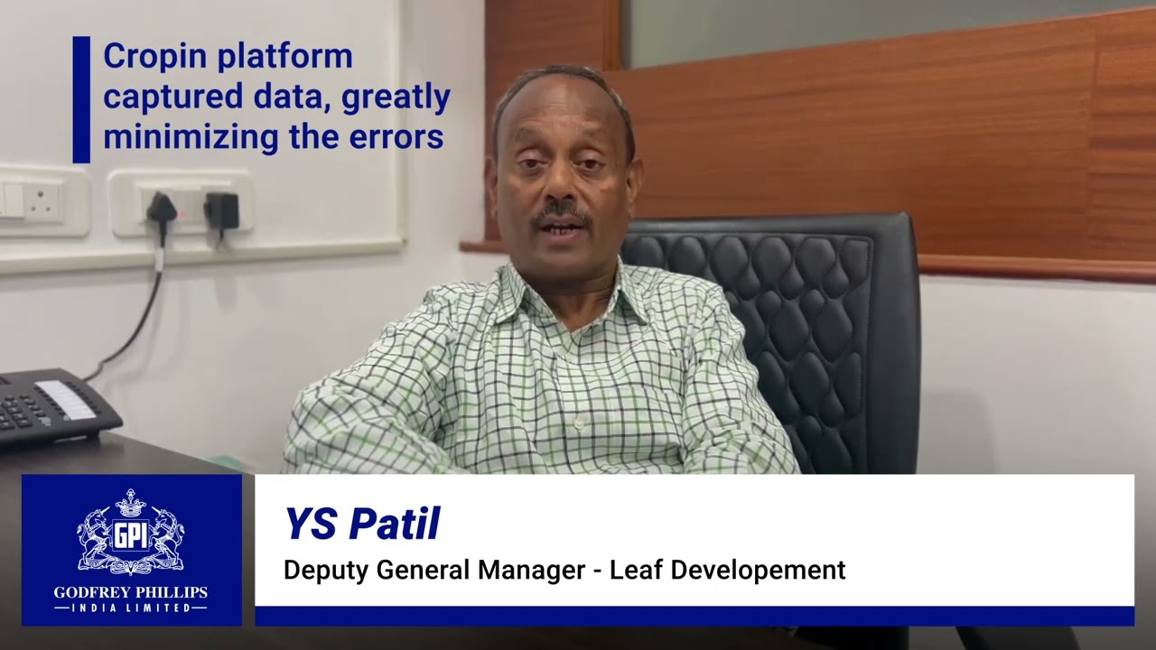 A Partner's Perspective: Godfrey Phillips India on Digitizing Tobacco Cultivation with Cropin