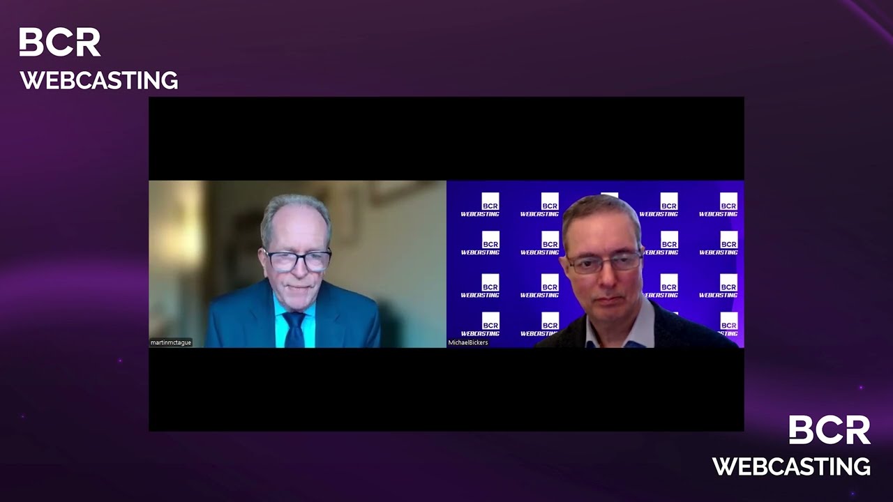 BCR Webcasting: Martin McTague, OBE, National Chair, FSB