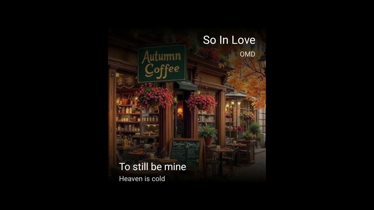 SO IN LOVE - OMD (COVER SONG)
