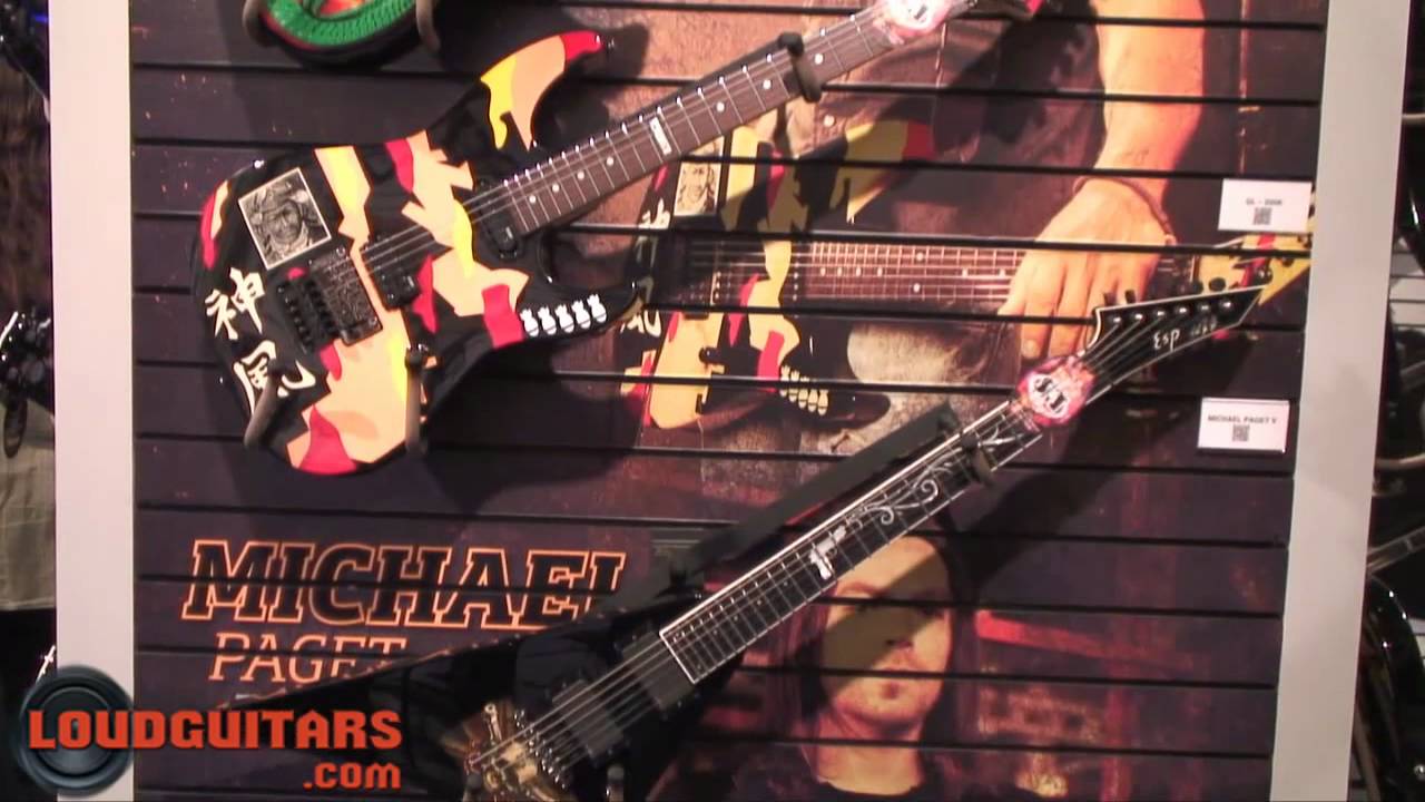 NAMM 2012-ESP Guitars-Andy James