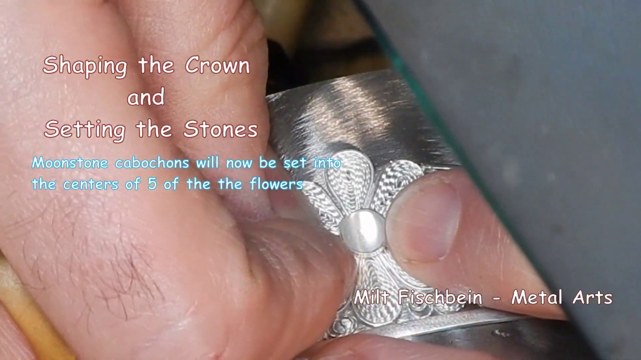 Making of a Silver Filigree Crown