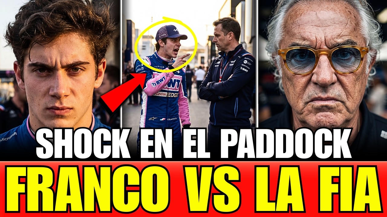 ¡Franco COLAPINTO EXPLOTÓ contra la FIA! Le ARRUINARON el PODIO en CHINA por una DECISION INSÓLITA!