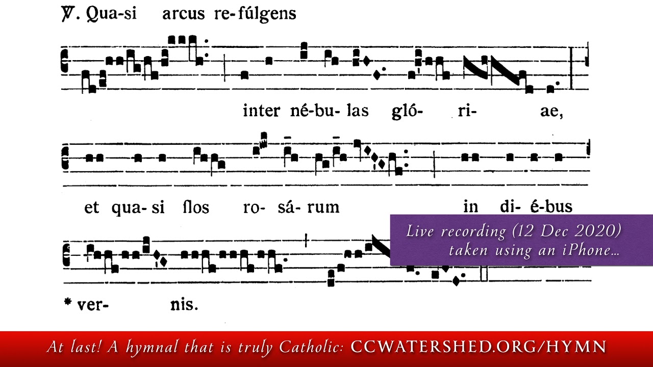GRADUAL (FULL) • Our Lady Of Guadalupe (12 December) — “Quae est ista” — Gregorian Chant