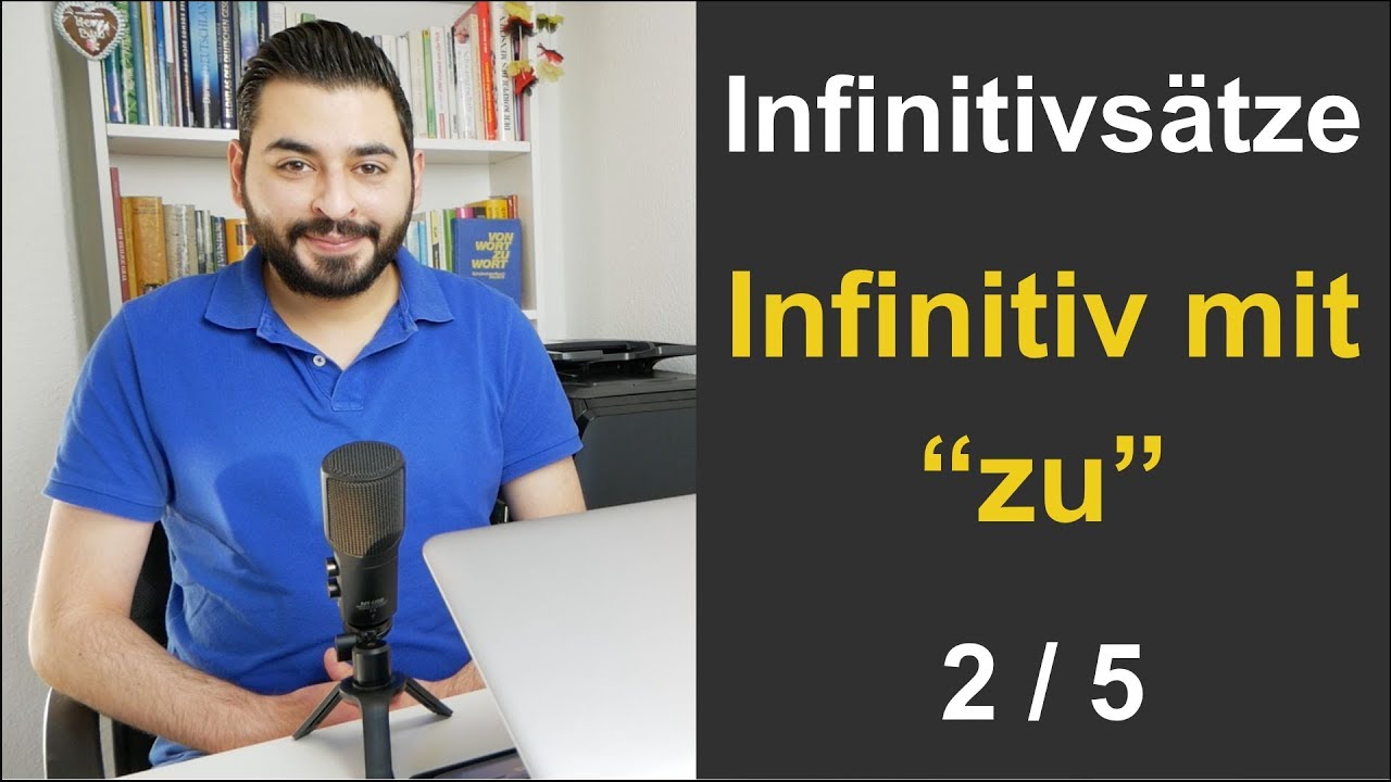 الجمل المصدرية 2/5 Infinitiv mit zu