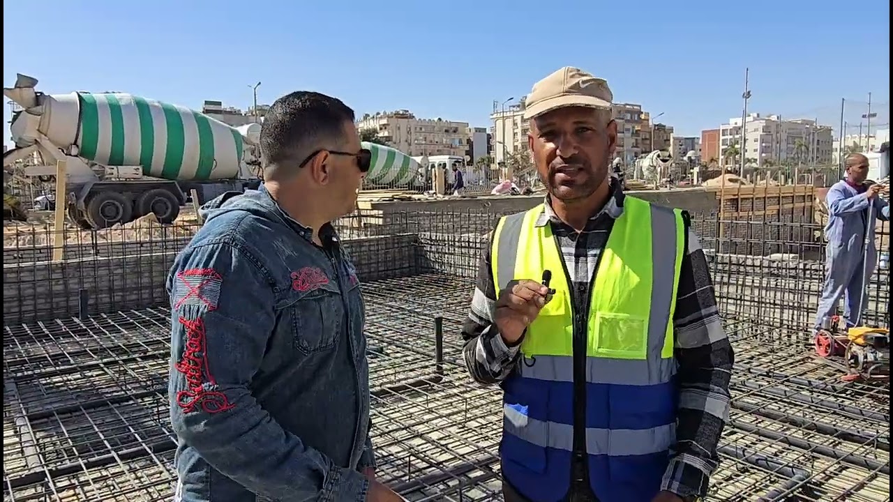 تنفيذ وإنشاء  مجمع حمامات سباحه بنادي الغردقة الرياضى #حمامات_سباحه 