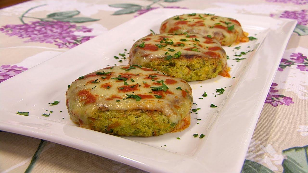 Hamburguesas de arvejas y arroz