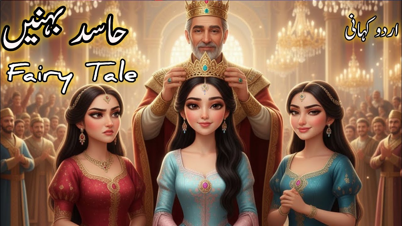 Princess Mah Noor | A Magical Urdu Fairy Tale Story of Jealous Sisters | Urdu Hindi Story 