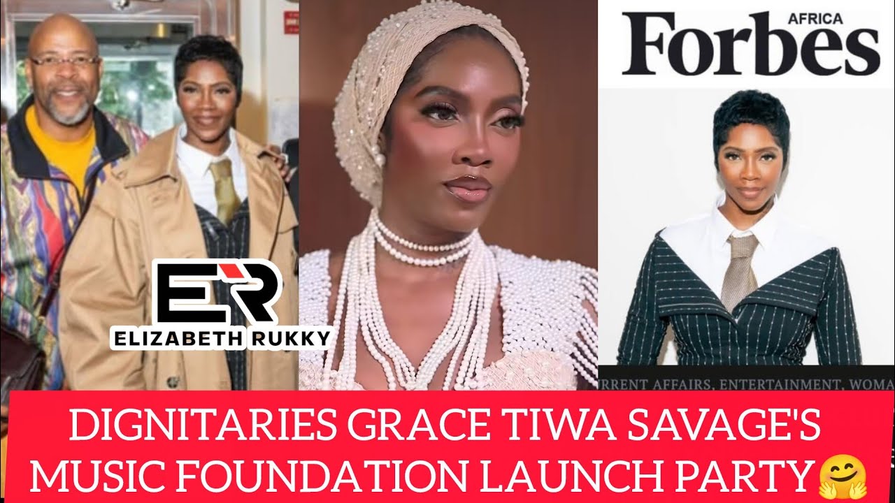 Tiwa Savage & Her Son Shine at Her Music Foundation Launch Graced by Prominent Persons like DonJazzy