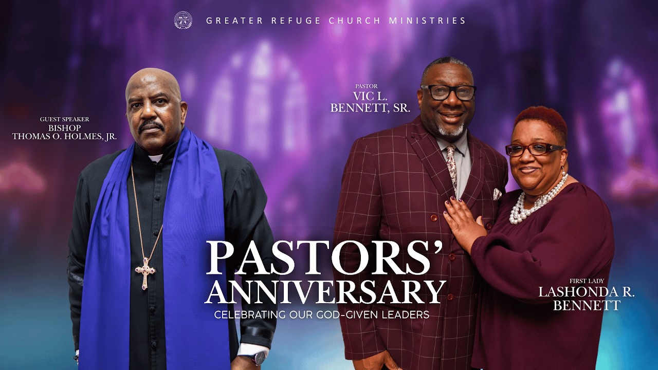 Pastors' Anniversary | Guest Speaker: Bishop Thomas O. Holmes, Jr. | March 8, 2026