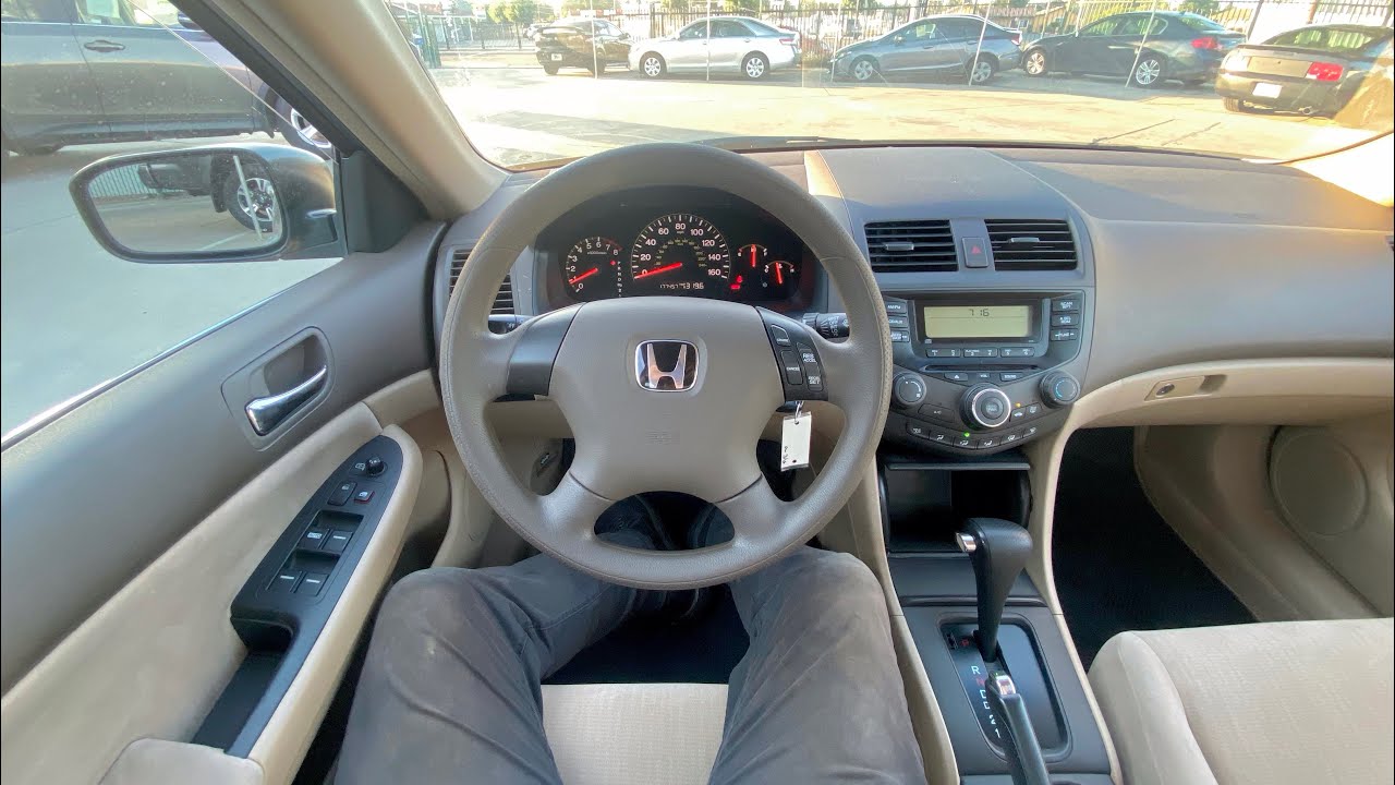 2003 Honda Accord LX ASMR RELAXING POV BABY CAT POV TEST DRIVE
