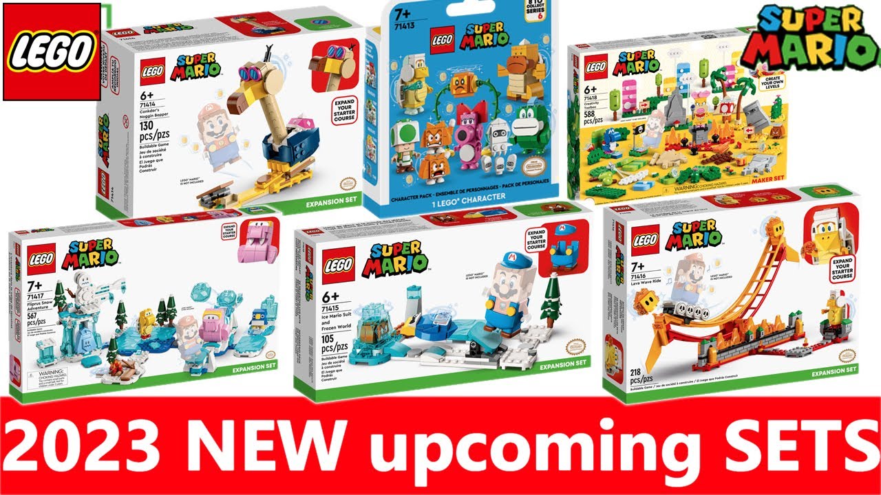 NEW 2023 LEGO Super Mario Sets | Upcoming Expansion Sets