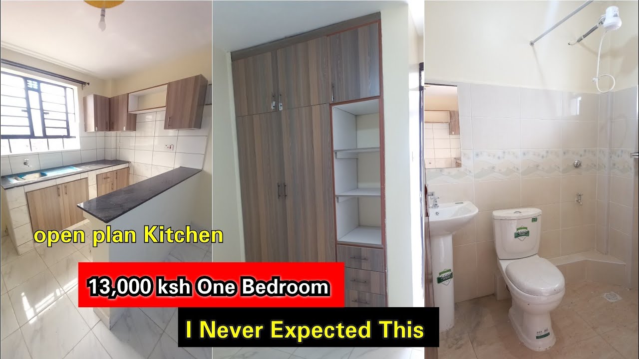 OMG!!! (13,000 ksh ) Reasonably Priced Modern One Bedroom Apartment Tour In Nairobi Kenya.