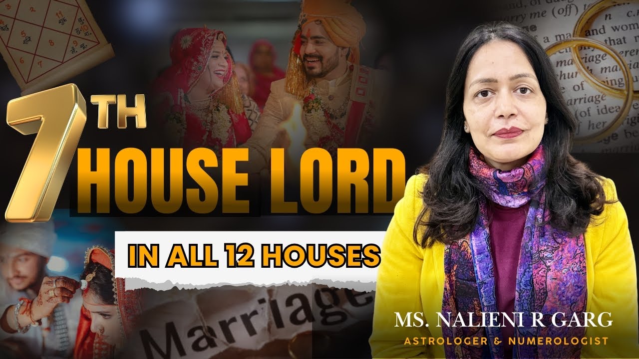 7th House Lord in All 12 Houses | Marriage & Partner Secrets Revealed