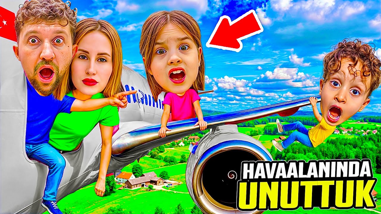 KUZEY ELİFİ UÇAKTA UNUTTUK !! MISIR UÇAĞI KALKTI !! ANNEM BABAM ŞOK !!