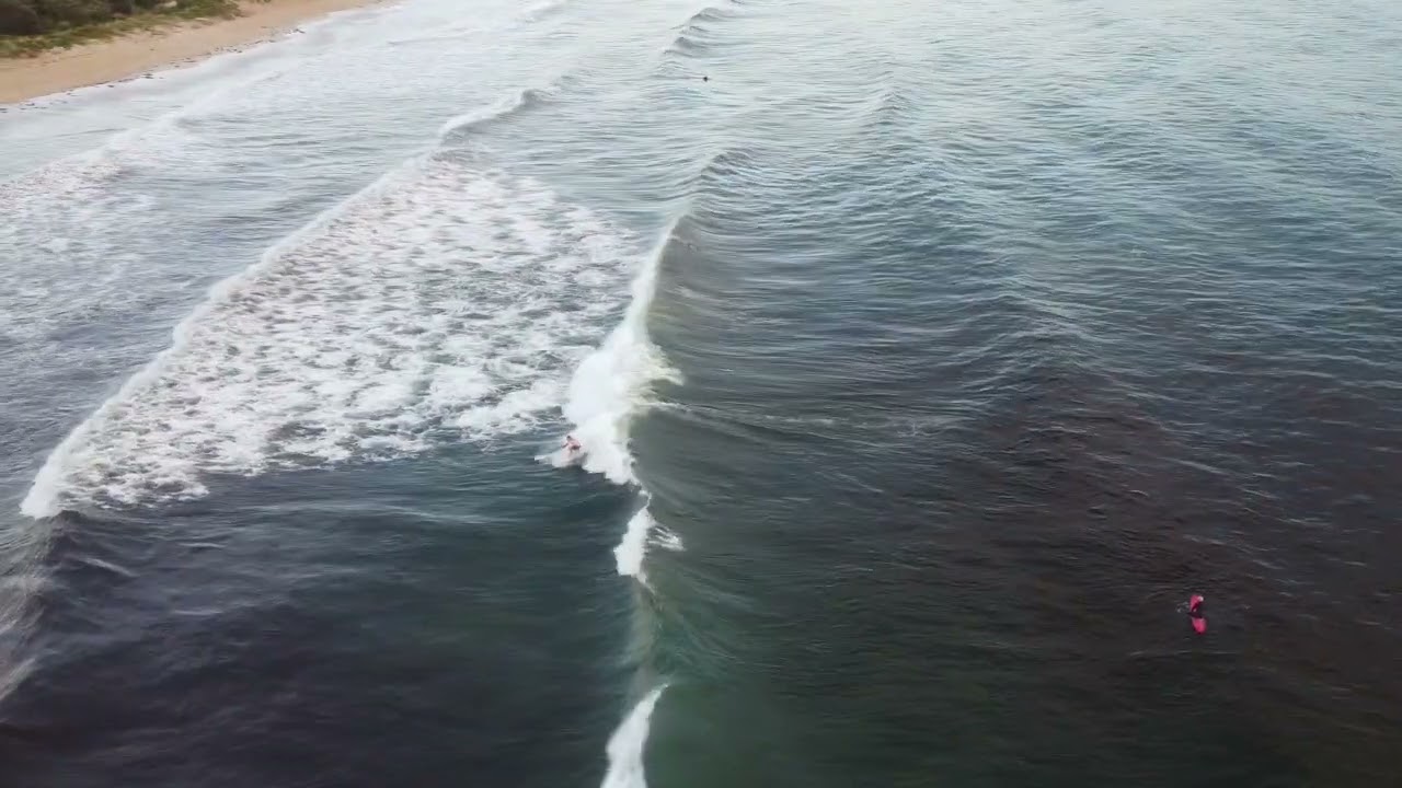 Pambula beach sunrise surf session