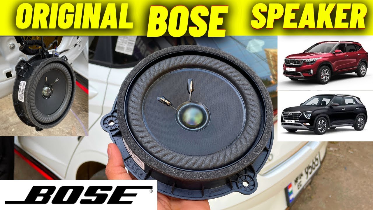 ORIGINAL BOSE SPEAKER || Hyundai Genuine Speaker || UNBOXING || original bose speaker