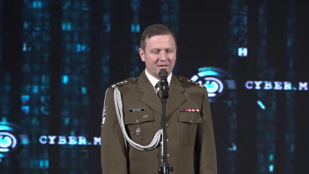 cyber.mil.pl - wystąpienie pełnomocnika ds. utworzenia WOC płk. Karola Molendy