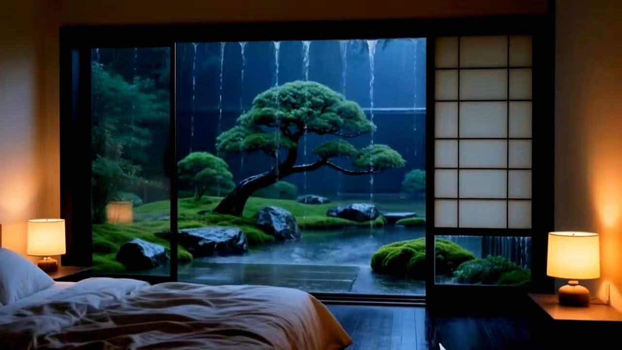 FALL INTO SLEEP INSTANTLY - Relaxing Sleep Music + Insomnia | Rain Sounds for Stress Relief, Anxiety