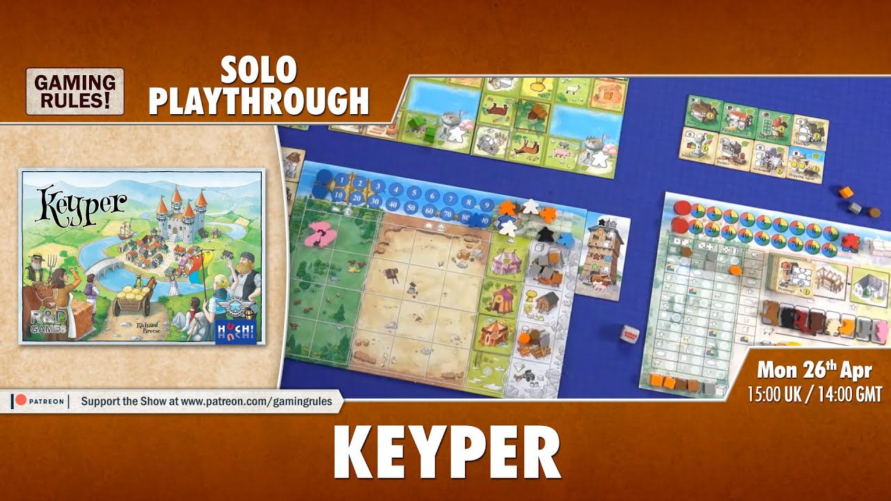 Keyper - Solo Playthrough
