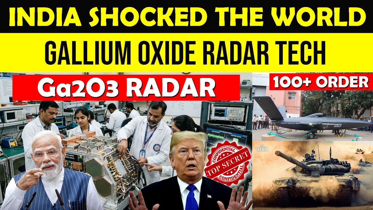 India&rsquo;s SECRET Tech-Drdo Gallium oxide Radar,Kaveri Engine Mass Production,100 Loyal Wingman